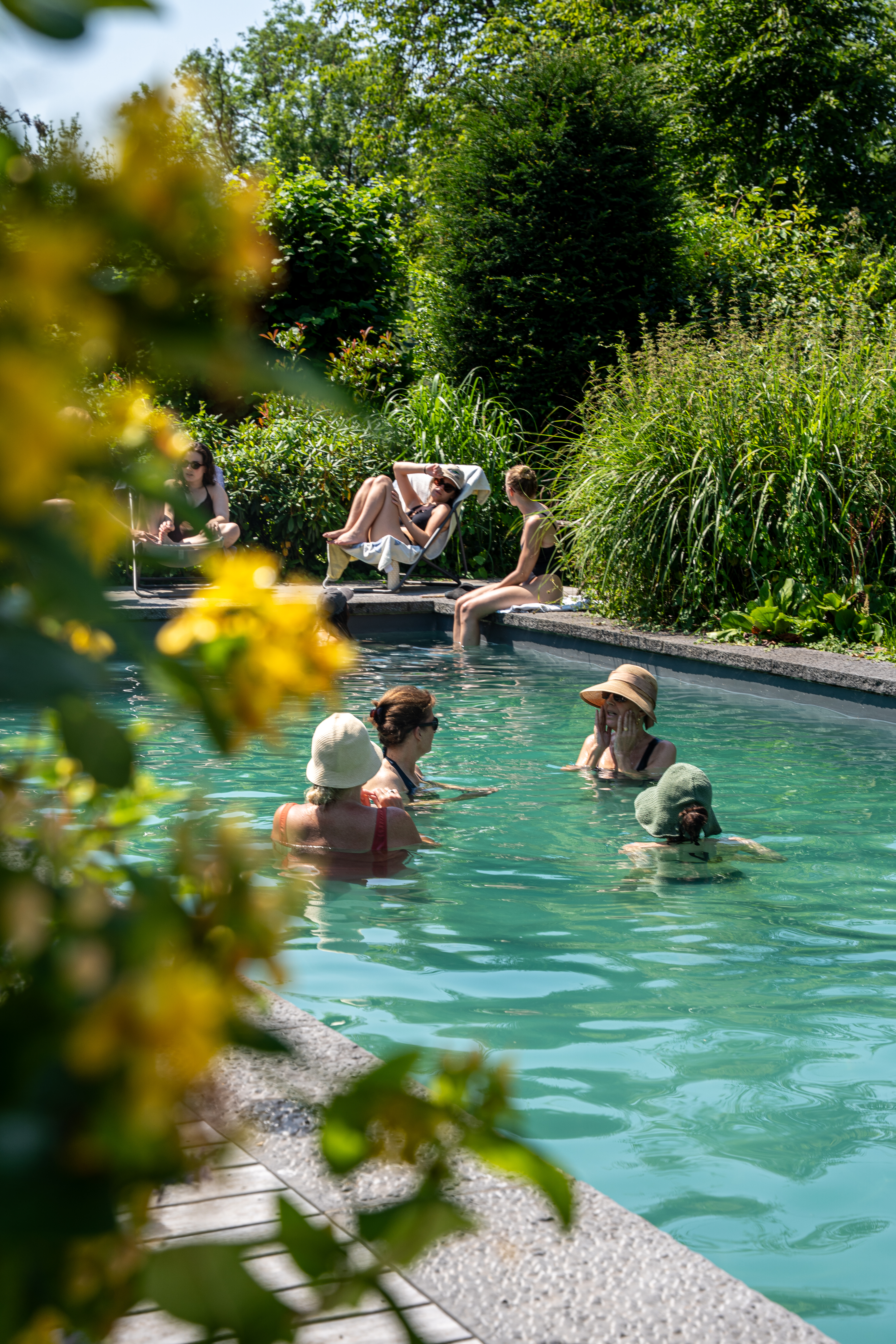 Retraite Femme — piscine